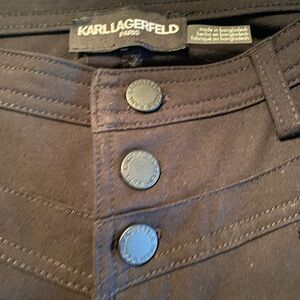 Karl Lagerfeld Elegant Black Trousers